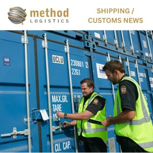 Method Logistics Shipping Customs news - Australian Border Force - abf & secure trade land project