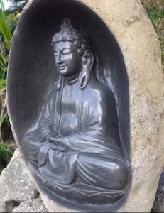 Stone Buddha Garden Art
