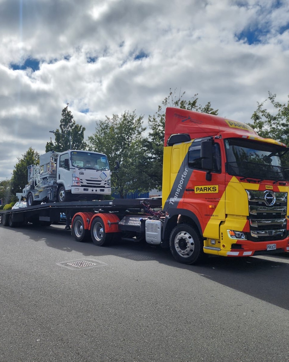 Importing and transporting an Isuzu truck into NZ, and getting it road ready.